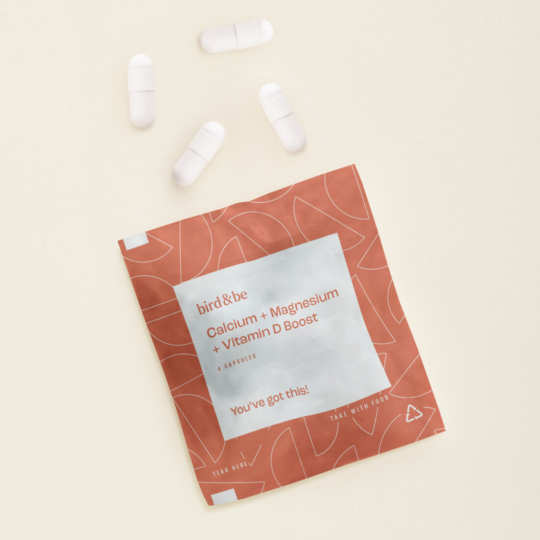 Calcium + Magnesium + Vitamin D Boost by Bird&Be