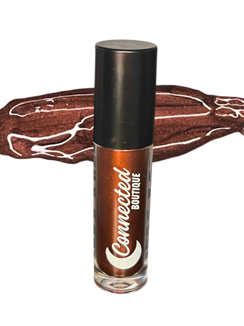 Brownie -  Chocolate brown Metallic Lip Gloss